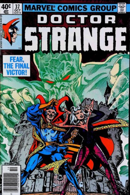 Couverture de DOCTOR STRANGE (1974) #37 - par Steve Leialoha - lecubeacomics.com