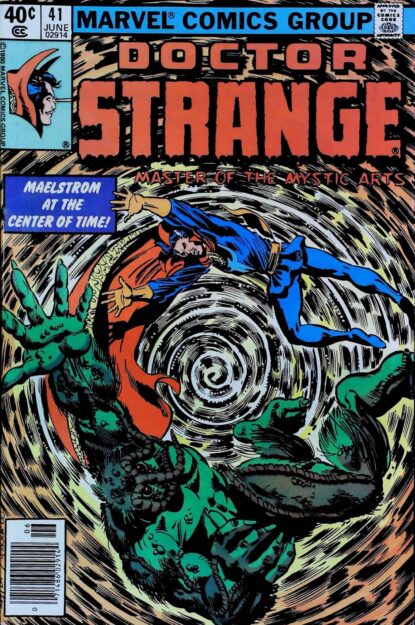 Couverture de DOCTOR STRANGE (1974) #41 - par Bob Layton - lecubeacomics.com