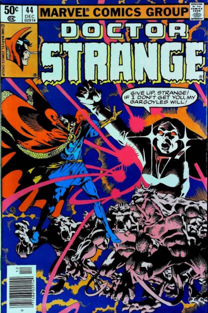 Couverture de DOCTOR STRANGE (1974) #44 - par Michael Golden - lecubeacomics.com
