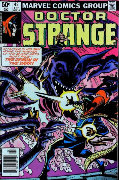 Couverture de DOCTOR STRANGE (1974) #45 - par Dave Cockrum - lecubeacomics.com