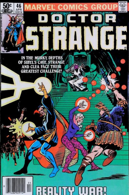 Couverture de DOCTOR STRANGE (1974) #46 - par Frank Miller - lecubeacomics.com