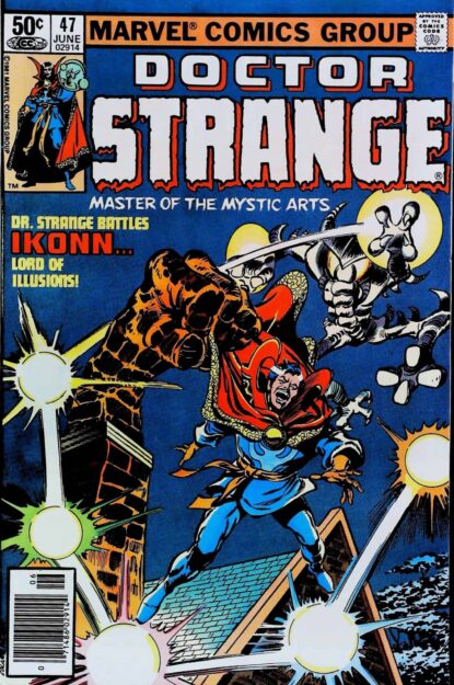 Couverture de DOCTOR STRANGE (1974) #47 - par Gene Colan - lecubeacomics.com