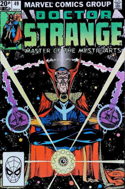 Couverture de DOCTOR STRANGE (1974) #49 - par Marshall Rogers - lecubeacomics.com