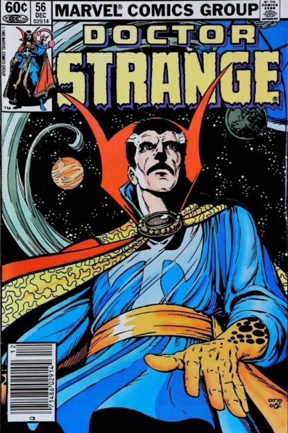 Couverture de DOCTOR STRANGE (1974) #56 - par Paul Smith - lecubeacomics.com