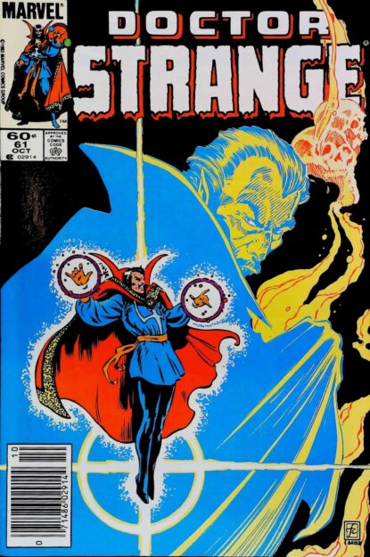 Couverture de DOCTOR STRANGE (1974) #61 - par Frank Cirocco - lecubeacomics.com