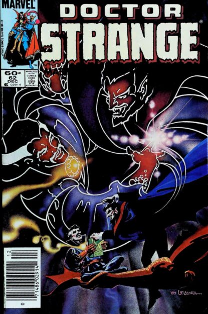 Couverture de DOCTOR STRANGE (1974) #62 - par Steve Leialoha - lecubeacomics.com