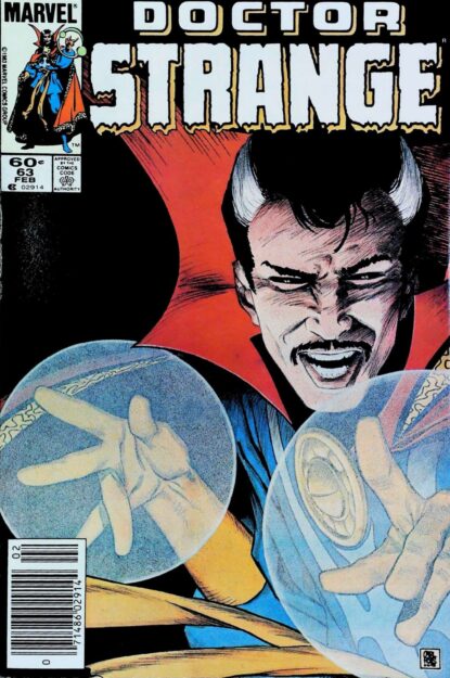 Couverture de DOCTOR STRANGE (1974) #63 - par Carl Potts - lecubeacomics.com