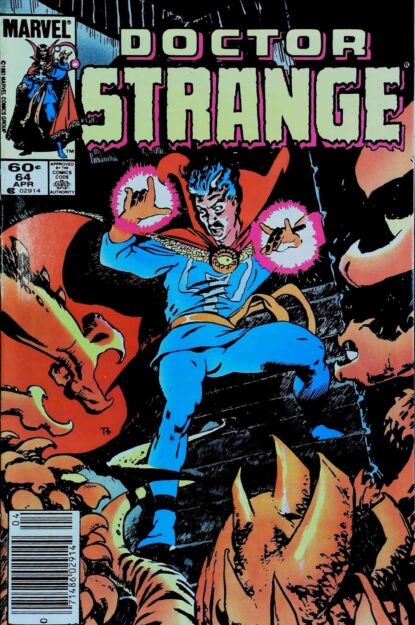 Couverture de DOCTOR STRANGE (1974) #64 - par Tony Salmons - lecubeacomics.com