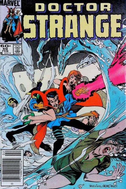 Couverture de DOCTOR STRANGE (1974) #69 - par Bret Blevins - lecubeacomics.com