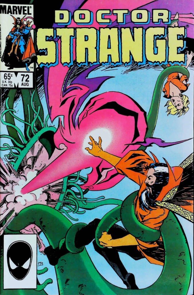Doctor Strange #72, vue de l'exemplaire