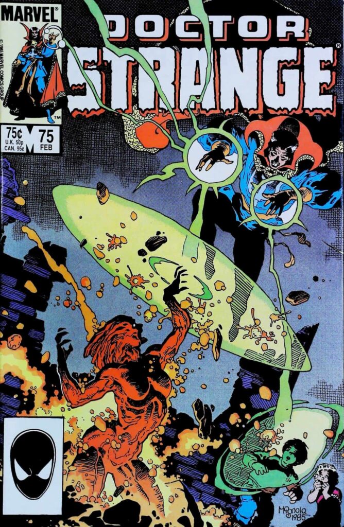Doctor Strange #75, vue de l'exemplaire