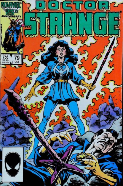 Couverture de DOCTOR STRANGE (1974) #79 - par Chris Warner - lecubeacomics.com