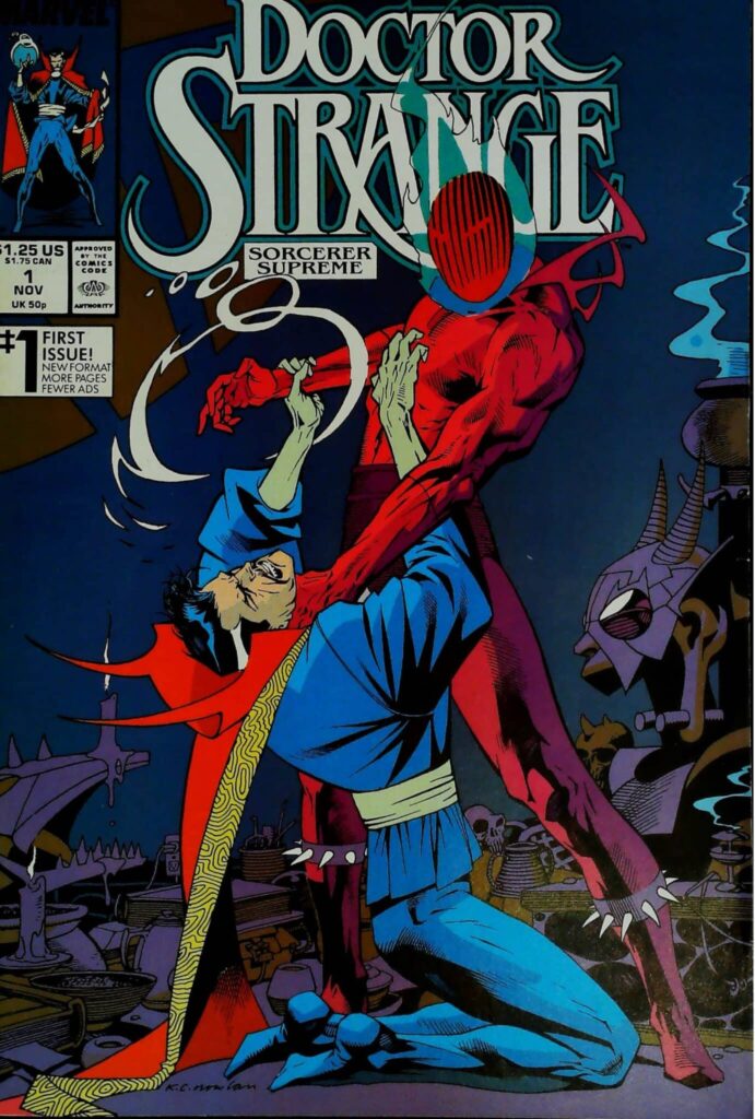 Doctor Strange Sorcerer Supreme #1, vue de l'exemplaire