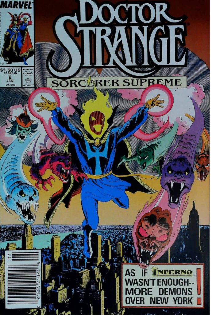 Doctor Strange Sorcerer Supreme #2, vue de l'exemplaire