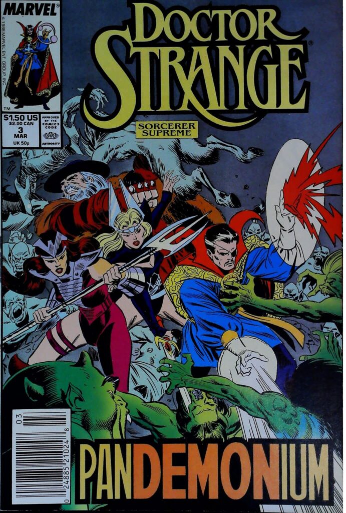 Doctor Strange Sorcerer Supreme #3, vue de l'exemplaire