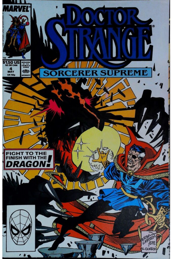 Doctor Strange Sorcerer Supreme #4, vue de l'exemplaire