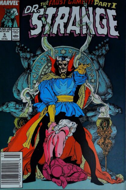 Couverture de DOCTOR STRANGE SORCERER SUPREME (1988) #5 - par Jackson Butch Guice - lecubeacomics.com