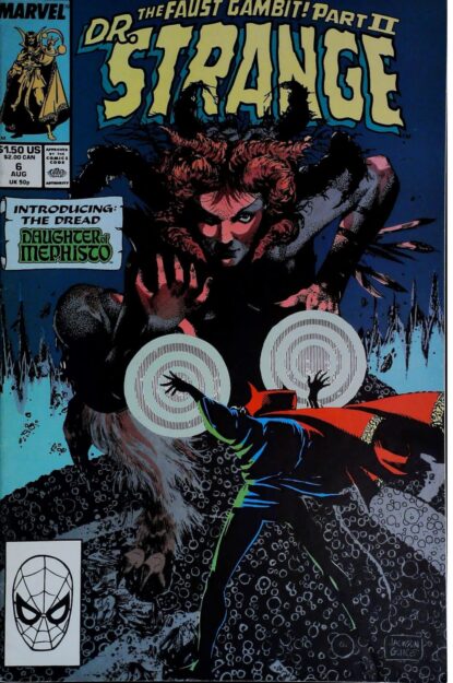 Couverture de DOCTOR STRANGE SORCERER SUPREME (1988) #6 - par Jackson Butch Guice - lecubeacomics.com