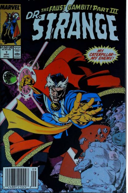 Couverture de DOCTOR STRANGE SORCERER SUPREME (1988) #7 - par Jackson Butch Guice - lecubeacomics.com