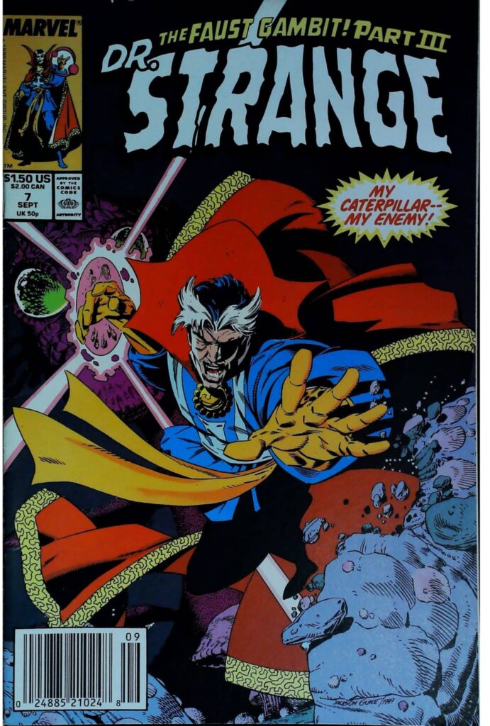 Doctor Strange Sorcerer Supreme #7, vue de l'exemplaire