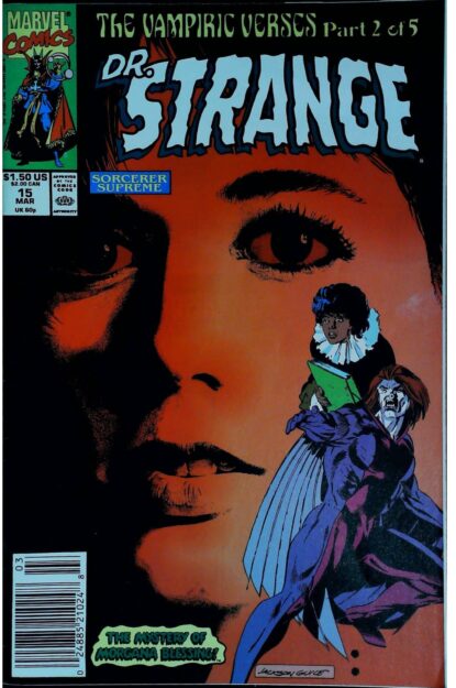 Couverture de DOCTOR STRANGE SORCERER SUPREME (1988) #15 - par Jackson Butch Guice - lecubeacomics.com