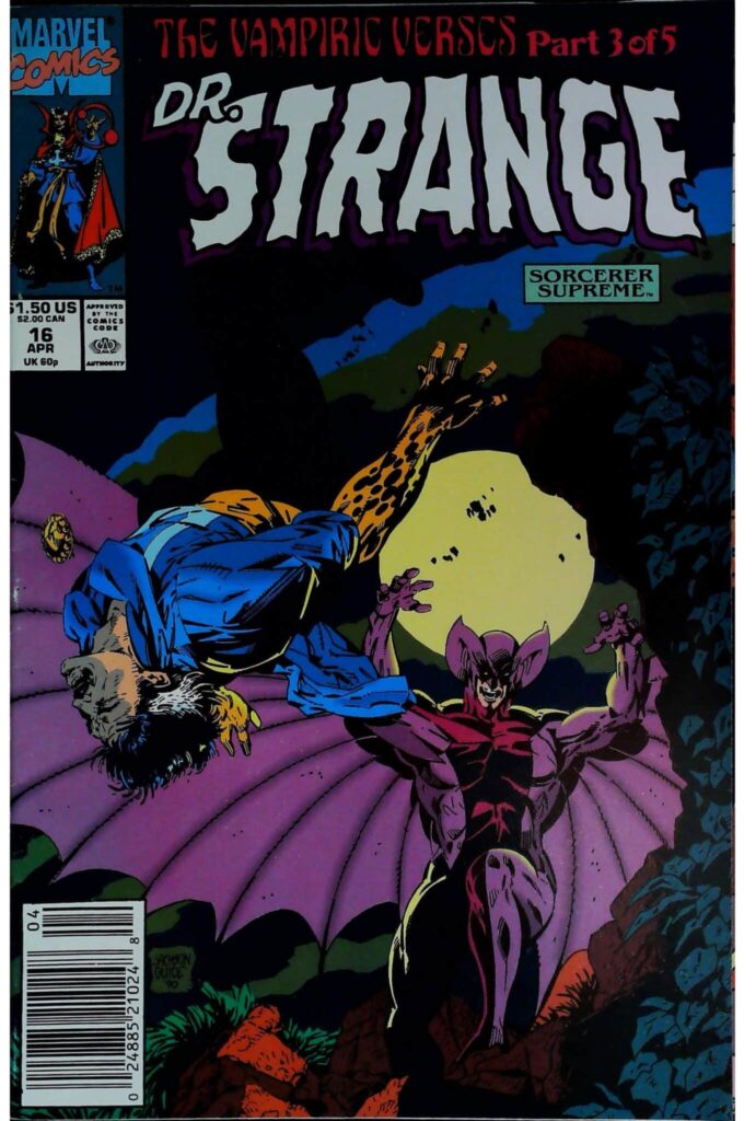 Doctor Strange Sorcerer Supreme #16, vue de l'exemplaire