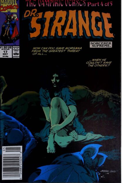Couverture de DOCTOR STRANGE SORCERER SUPREME (1988) #17 - par Jackson Butch Guice - lecubeacomics.com