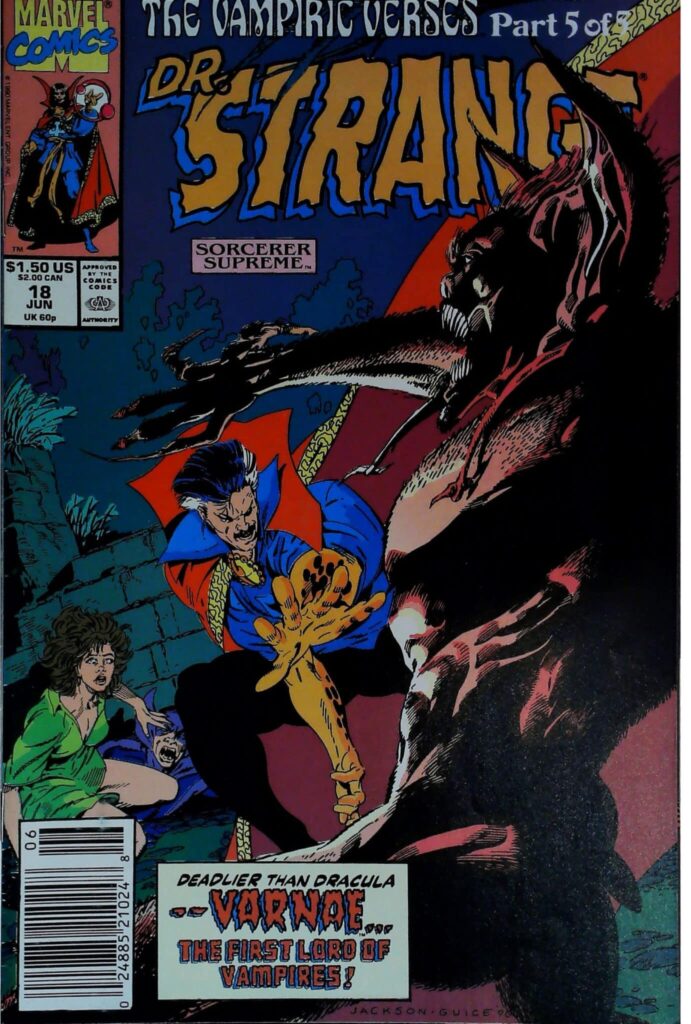 Doctor Strange Sorcerer Supreme #18, vue de l'exemplaire