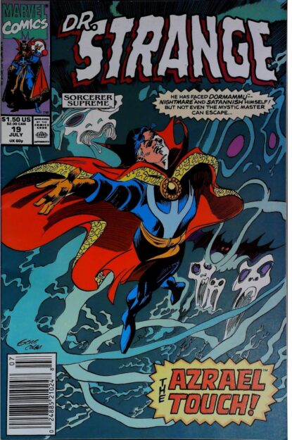 Couverture de DOCTOR STRANGE SORCERER SUPREME (1988) #19 - par Gene Colan - lecubeacomics.com