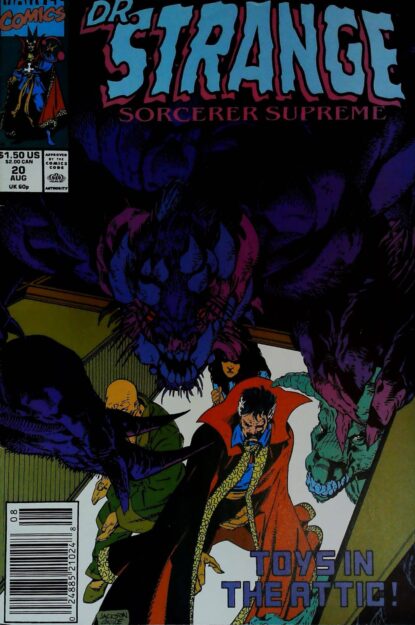 Couverture de DOCTOR STRANGE SORCERER SUPREME (1988) #20 - par Jackson Butch Guice - lecubeacomics.com