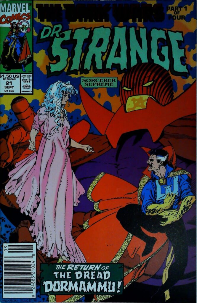 Doctor Strange Sorcerer Supreme #21, vue de l'exemplaire