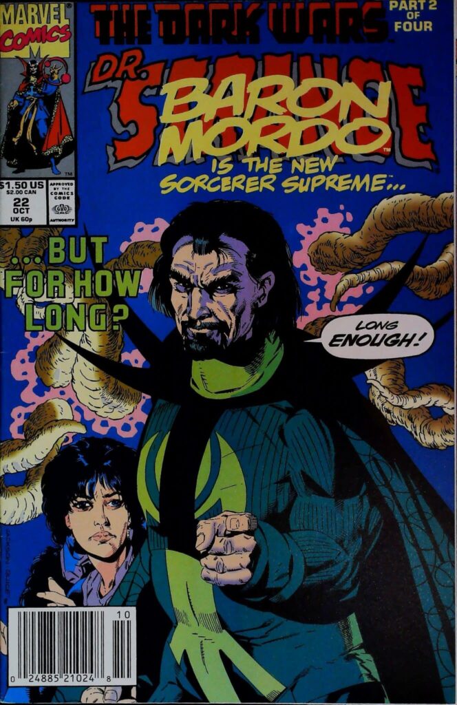 Doctor Strange Sorcerer Supreme #22, vue de l'exemplaire