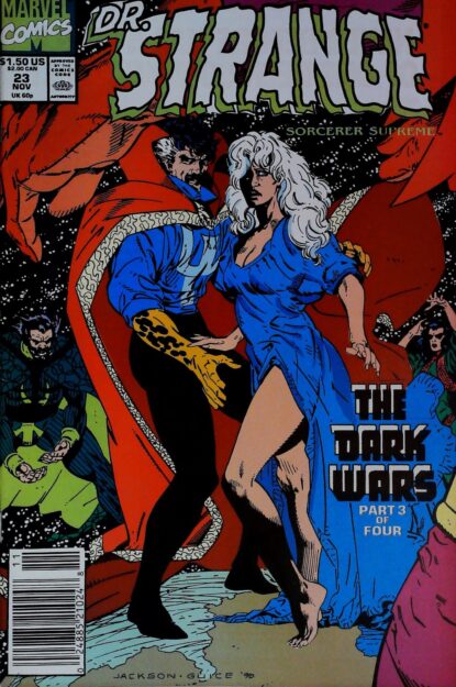 Couverture de DOCTOR STRANGE SORCERER SUPREME (1988) #23 - par Jackson Butch Guice - lecubeacomics.com