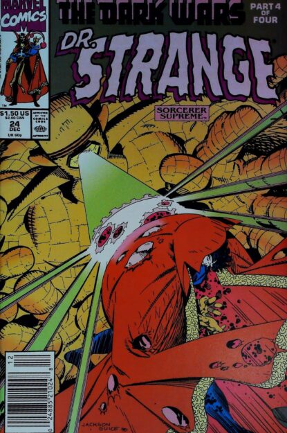 Couverture de DOCTOR STRANGE SORCERER SUPREME (1988) #24 - par Jackson Butch Guice - lecubeacomics.com