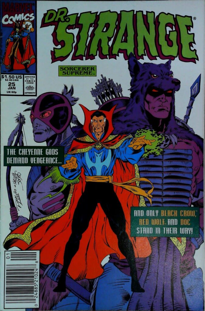 Doctor Strange Sorcerer Supreme #25, vue de l'exemplaire