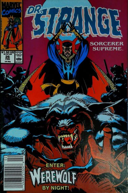 Couverture de DOCTOR STRANGE SORCERER SUPREME (1988) #26 - par Chris Marrinan - lecubeacomics.com