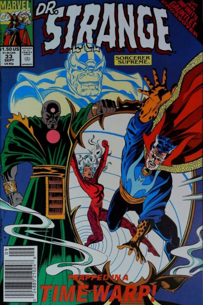 Couverture de DOCTOR STRANGE SORCERER SUPREME (1988) #33 - par Chris Marrinan - lecubeacomics.com