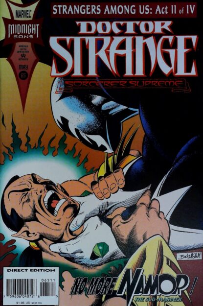 Couverture de DOCTOR STRANGE SORCERER SUPREME (1988) #65 - par Mark Buckingham - lecubeacomics.com