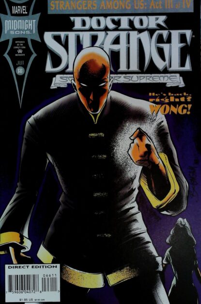 Couverture de DOCTOR STRANGE SORCERER SUPREME (1988) #66 - par Mark Buckingham - lecubeacomics.com
