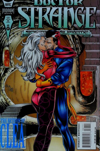 Couverture de DOCTOR STRANGE SORCERER SUPREME (1988) #67 - par Melvin Rubi - lecubeacomics.com