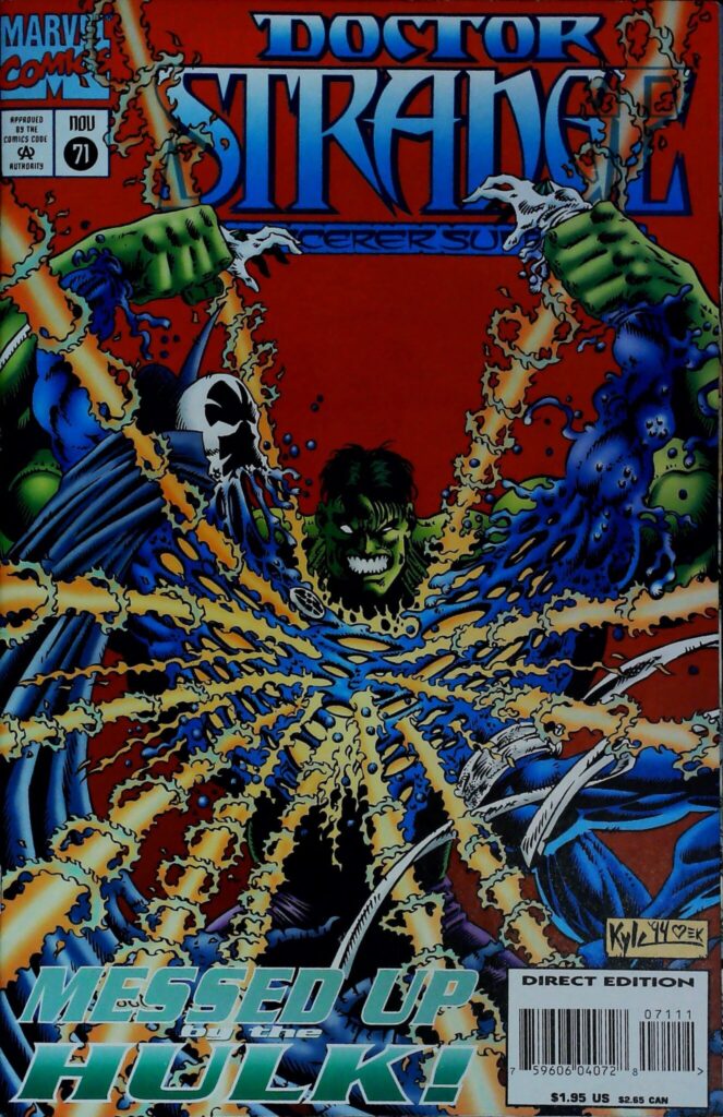 Doctor Strange Sorcerer Supreme #71, vue de l'exemplaire