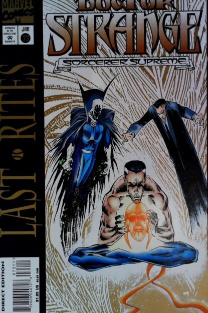 Couverture de DOCTOR STRANGE SORCERER SUPREME (1988) #73 - par Peter Gross - lecubeacomics.com