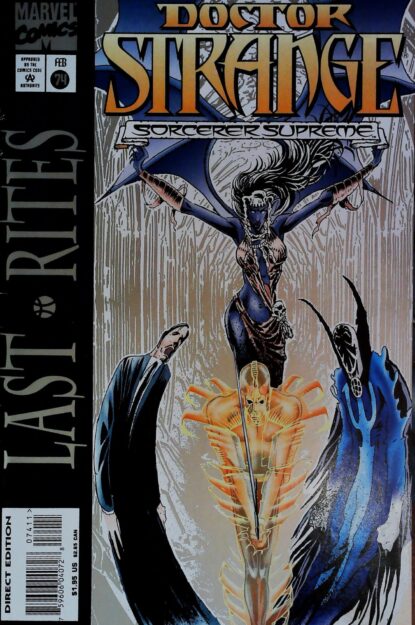 Couverture de DOCTOR STRANGE SORCERER SUPREME (1988) #74 - par Peter Gross - lecubeacomics.com