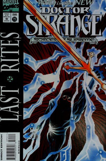 Couverture de DOCTOR STRANGE SORCERER SUPREME (1988) #75 - par Peter Gross - lecubeacomics.com