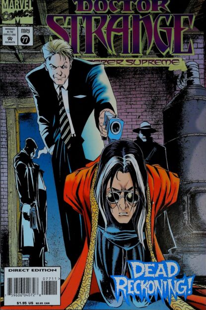 Couverture de DOCTOR STRANGE SORCERER SUPREME (1988) #77 - par Peter Gross - lecubeacomics.com