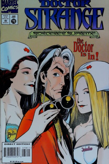 Couverture de DOCTOR STRANGE SORCERER SUPREME (1988) #78 - par Mark Buckingham - lecubeacomics.com