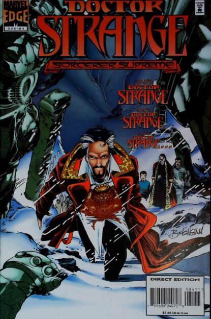 Couverture de DOCTOR STRANGE SORCERER SUPREME (1988) #84 - par Mark Buckingham - lecubeacomics.com