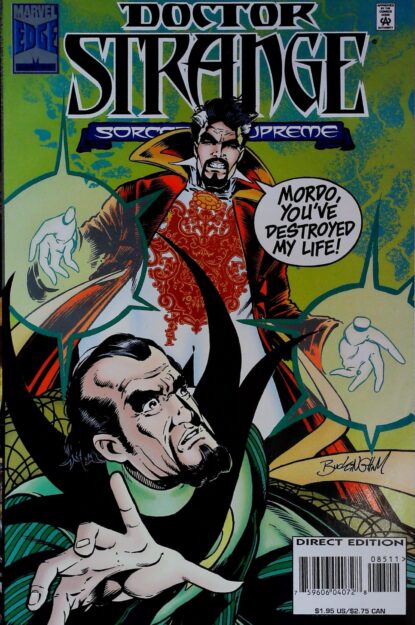 Couverture de DOCTOR STRANGE SORCERER SUPREME (1988) #85 - par Mark Buckingham - lecubeacomics.com