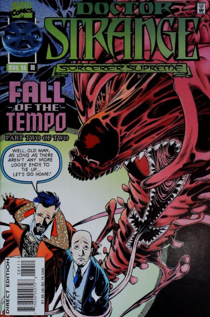 Couverture de DOCTOR STRANGE SORCERER SUPREME (1988) #89 - par Mark Buckingham - lecubeacomics.com