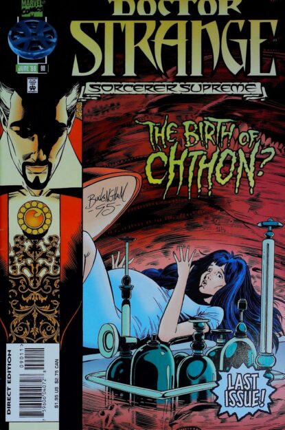 Couverture de DOCTOR STRANGE SORCERER SUPREME (1988) #90 - par Mark Buckingham - lecubeacomics.com